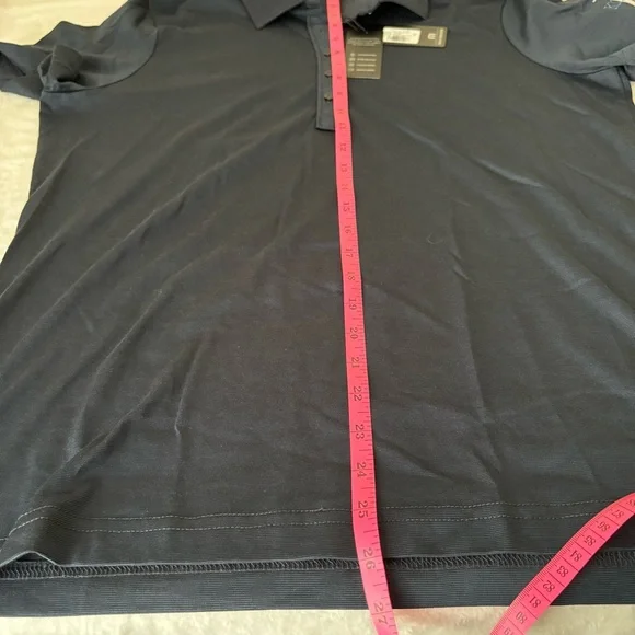 Travis Matthew Women's She Fancy 2.0 Polo Shirt Vintage Indigo/Black Size XL - Picture 11 of 12